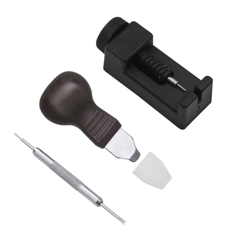 Tool Kit Strap Change - 時計修理ツールキット、時計ストラップリンク取り外し器、裏蓋オープナー、バネ棒ツール（時計バンド調整、電池交換用）