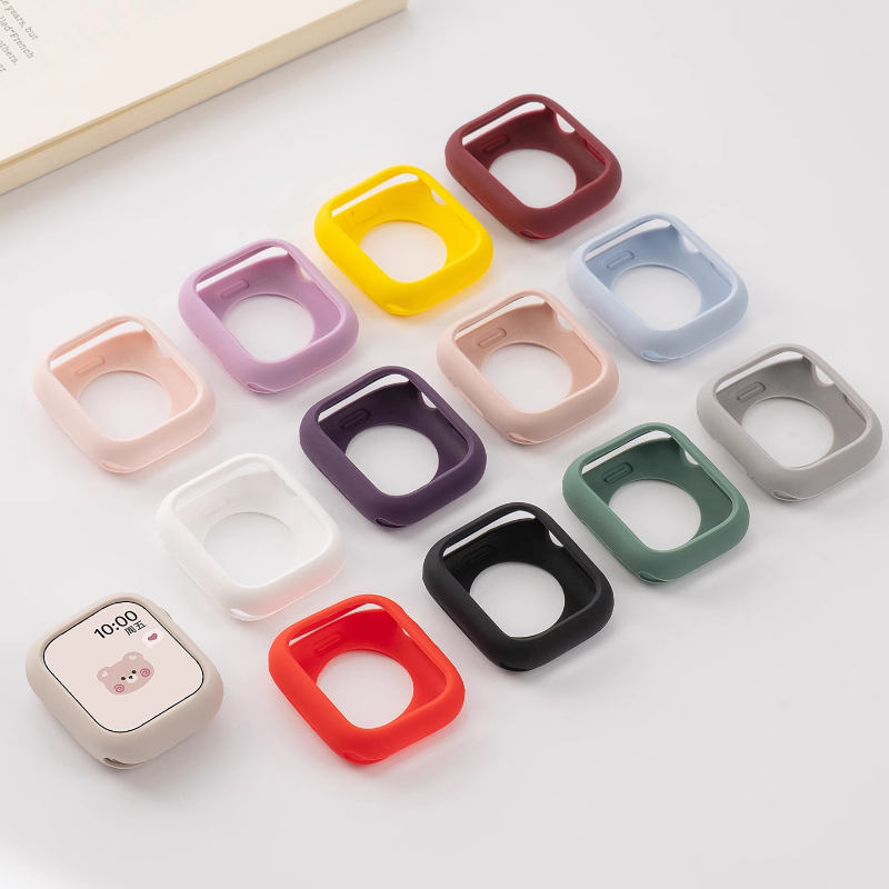 Smartwatch Band Accessories - シリコンケース Apple Watch 11-10 46mm 42/38/40/44/41/45mm