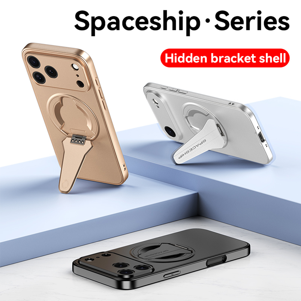 Magnetic Charging Stand - ワイヤレス充電対応 レンズ保護付きスマホケース Apple iPhone 17 16