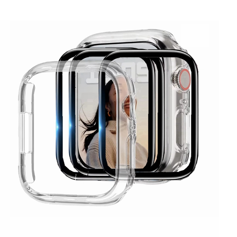 Smartwatch Band Accessories - 3枚のスクリーンプロテクター+1枚のカバー Apple Watch ケース ウルトラ 3
