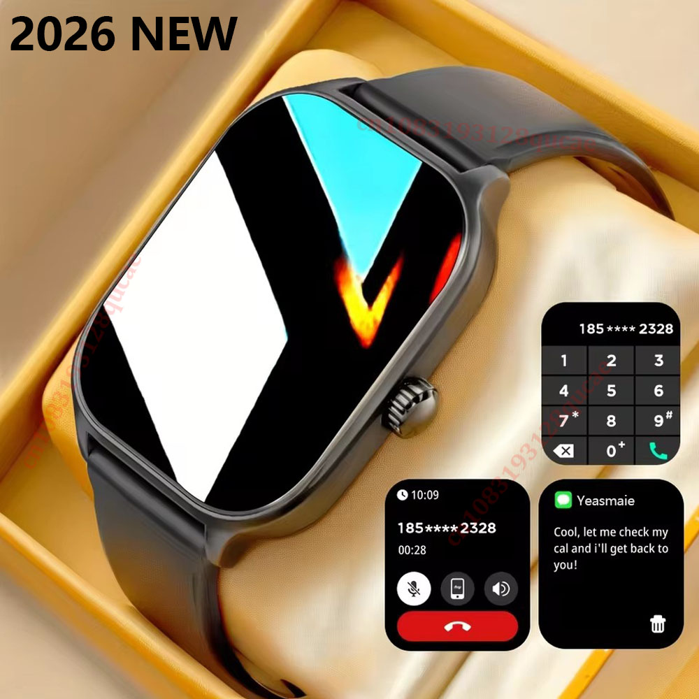 Smartwatch X12 - スマートウォッチ Android IOS対応 2.01インチカラースクリーン Bluetooth通話対応 フィットネストラッカー