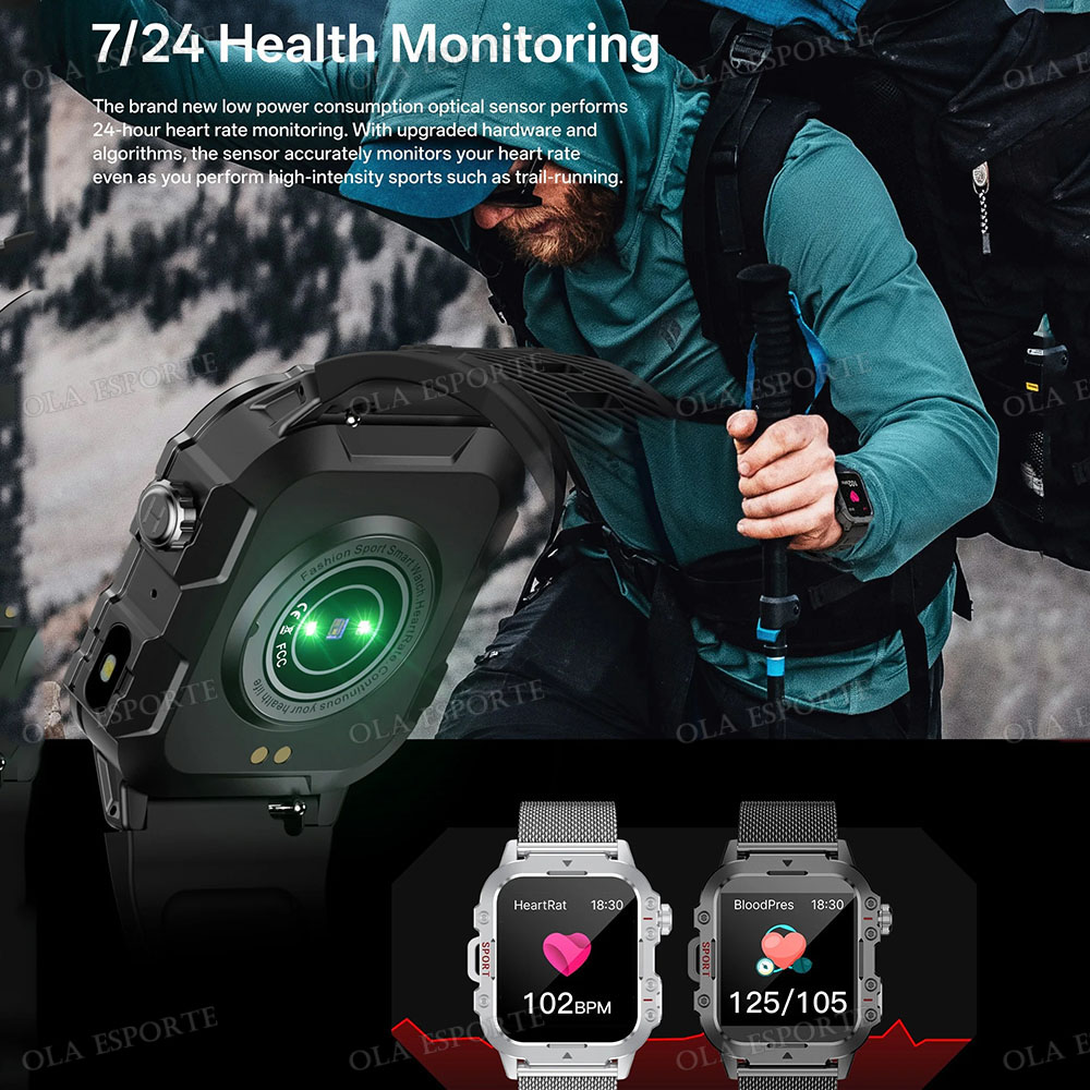 2026 新しい頑丈な軍事 GPS スマートウォッチ男性 B - Smartwatch X12 のレビューと価格