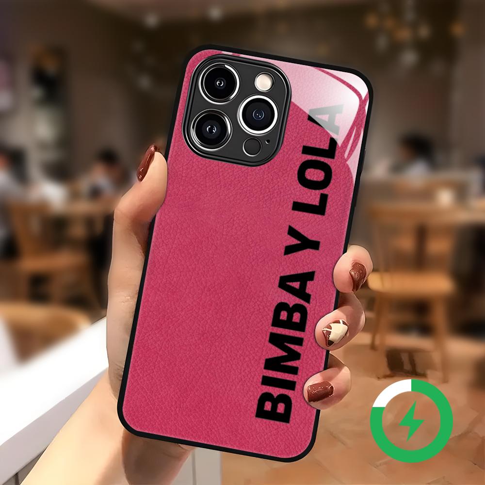ブランドBIMBA Y LOLAロゴ入りスマホケース iPh - Screen Protector Film のレビューと価格