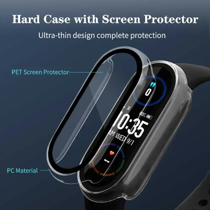 Xiaomi Mi Band 10/9/8用 強化ガラス+P - Smartwatch Icon のレビューと価格