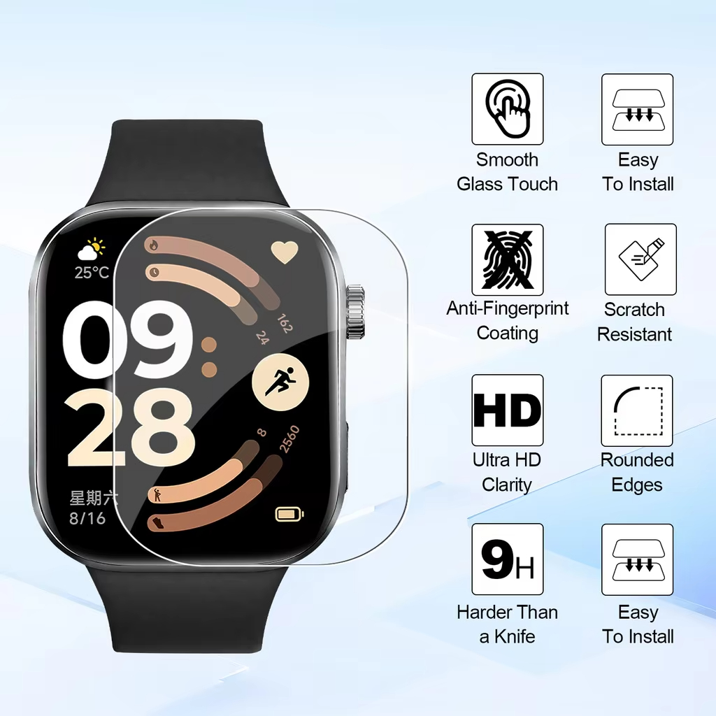 1-5 個のソフトフィルム Xiaomi Redmi Wat - Watch Case Bumper のレビューと価格