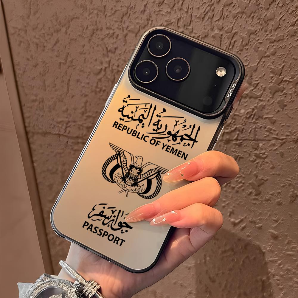 Y-Yemenパスポート風iPhoneケース iPhone  - Apple Iphone 16 のレビューと価格