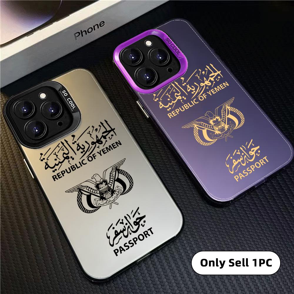 Y-Yemenパスポート風iPhoneケース iPhone  - Apple Iphone 16 のレビューと価格