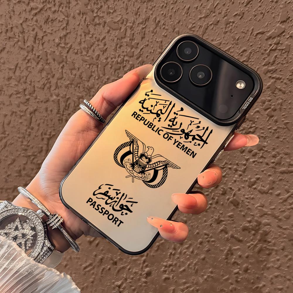 Y-Yemenパスポート風iPhoneケース iPhone  - Apple Iphone 16 のレビューと価格