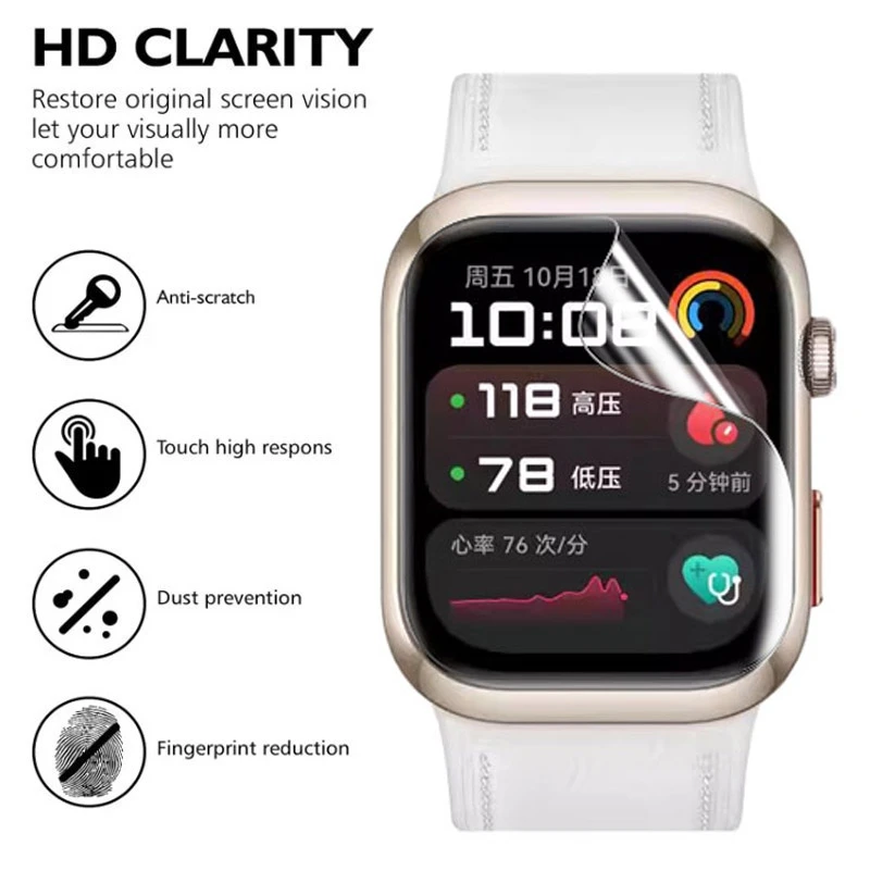 Huawei Watch用TPUヒドロゲルフィルム,透明なソ - Smartwatch Icon のレビューと価格