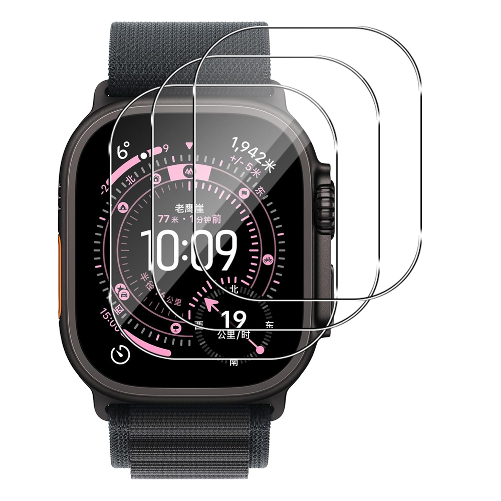 Apple Watch Ultra 3 49mm用強化ガラス - Watch Case Bumper のレビューと価格