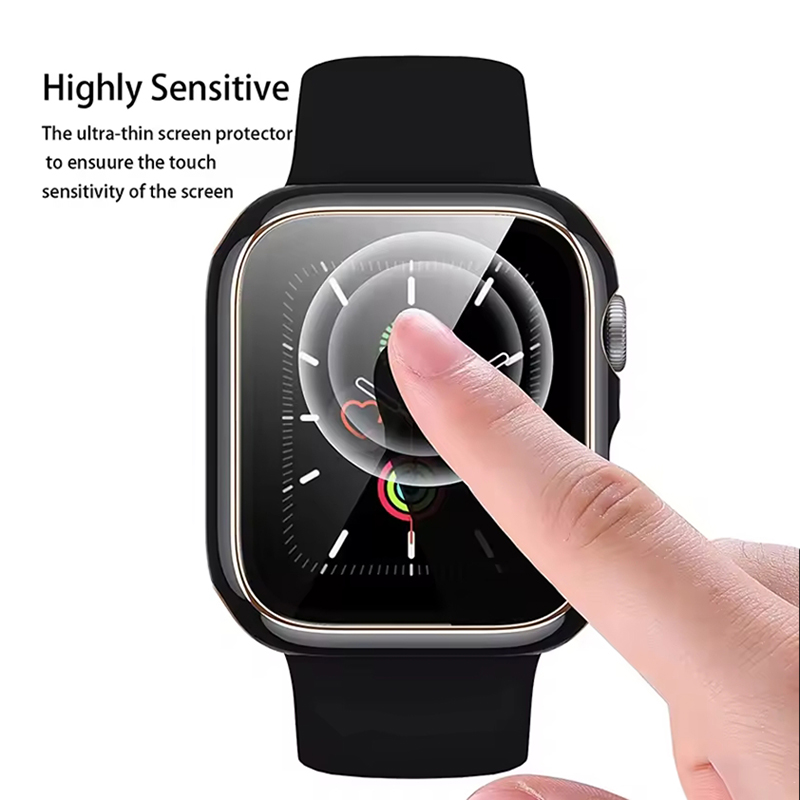 強化ガラス+カバー Apple Watch 11 10 42 - Watch Case Bumper のレビューと価格