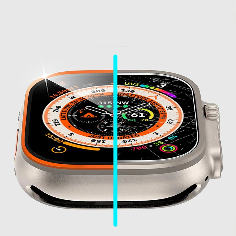Apple Watch Ultra用強化ガラススクリーンプロ - Watch Case Bumper のレビューと価格