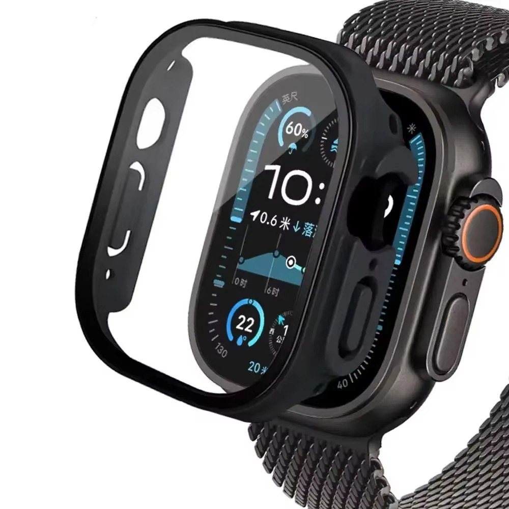 ガラス + ケース Apple Watch ウルトラ 2 3 - Smartwatch Band Accessories のレビューと価格