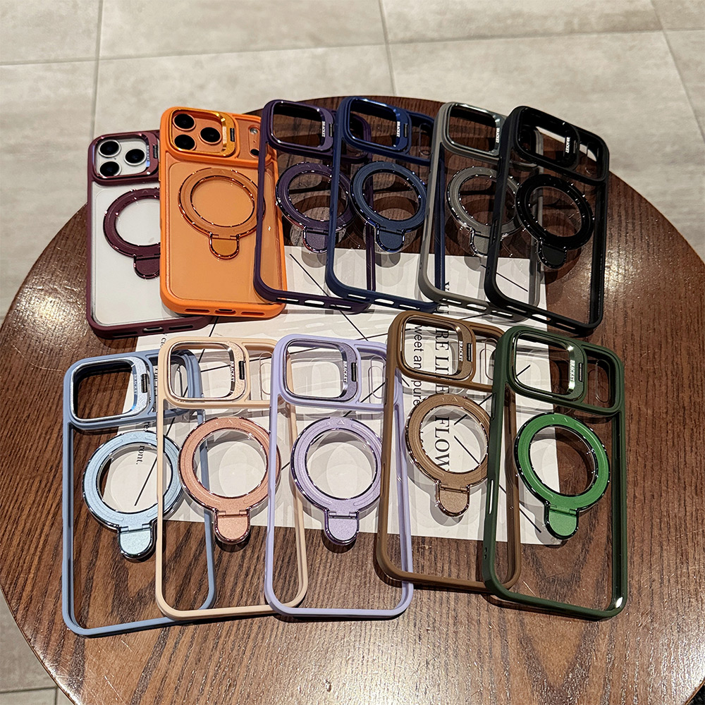 MagSafe対応 磁気ホルダー付きスマホケース iPhon - Magnetic Charging Stand のレビューと価格