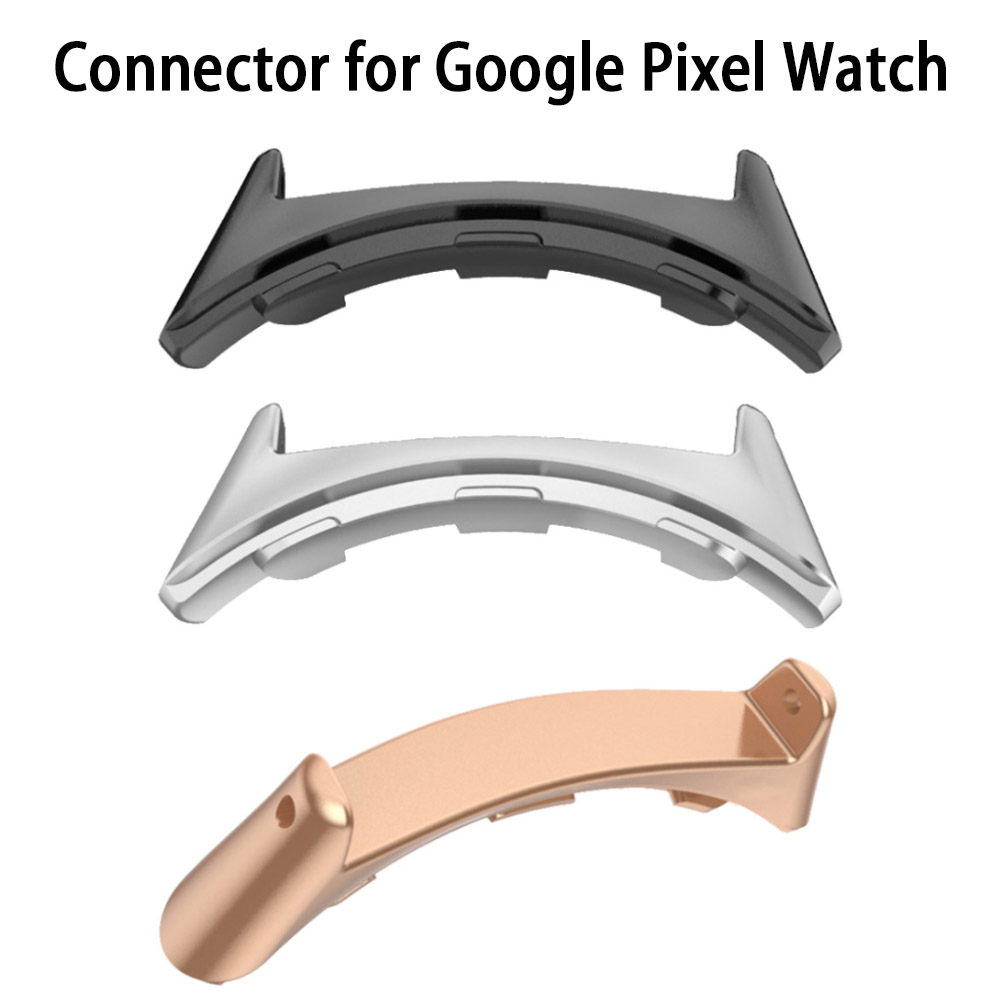 2個20ミリメートル金属コネクタgoogleのピクセル時計バ - Smartwatch Band Accessories のレビューと価格