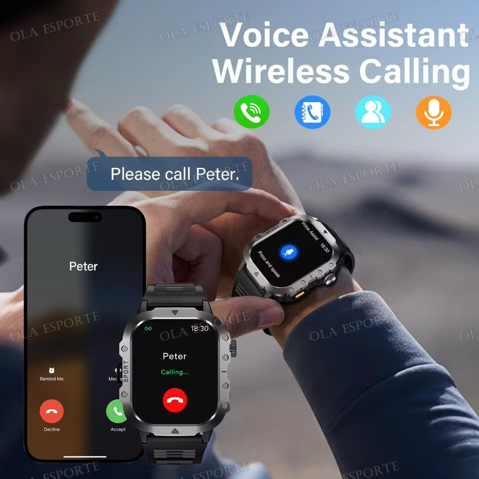 2026年新型ミリタリーグレードスマートウォッチ メンズ 1 - Smartwatch X12 のレビューと価格