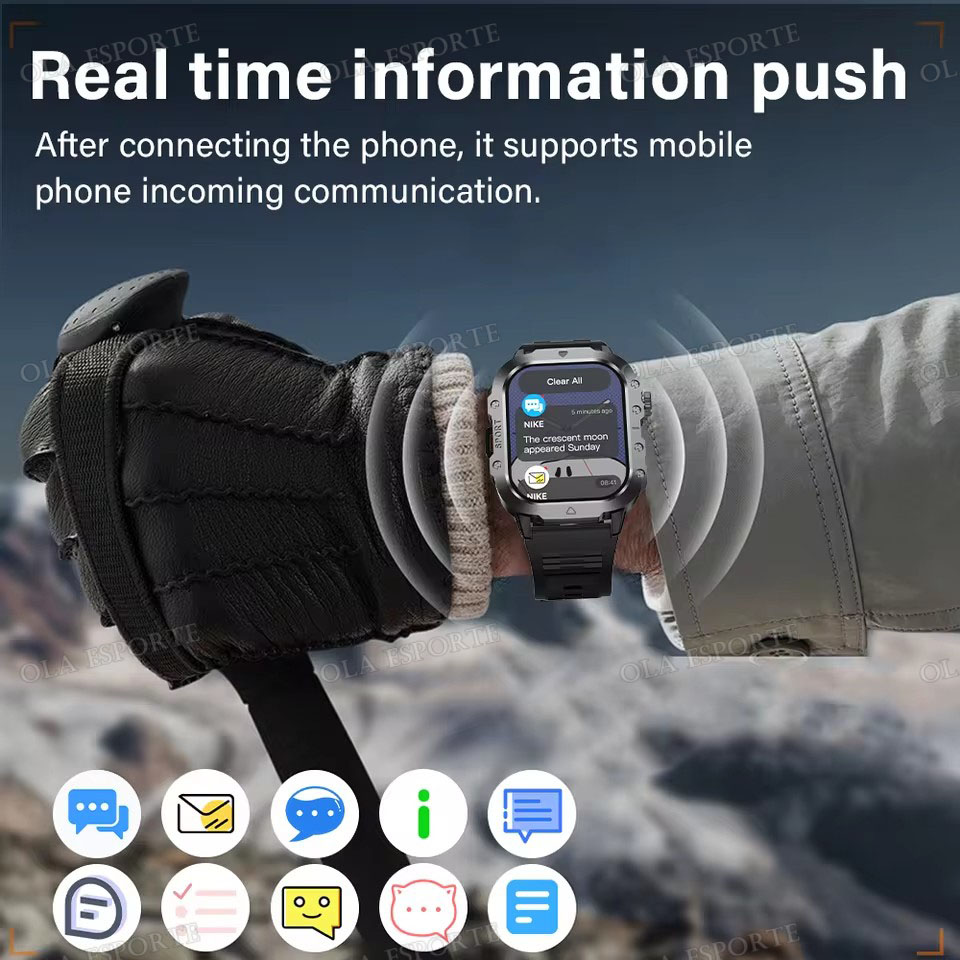 2026年新型ミリタリーグレードスマートウォッチ メンズ 1 - Smartwatch X12 のレビューと価格
