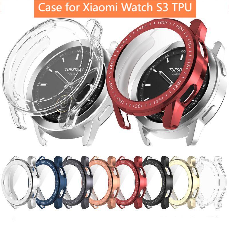 Xiaomi Watch S3用ケース TPU製傷防止ソフト - Xiaomi Smartwatch S4 Accessories のレビューと価格
