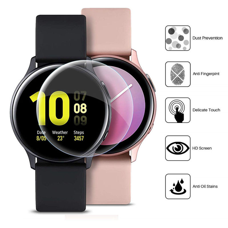 サムスンギャラクシーウォッチ用の完全な保護フィルム,スクリー - Watch Case Bumper のレビューと価格