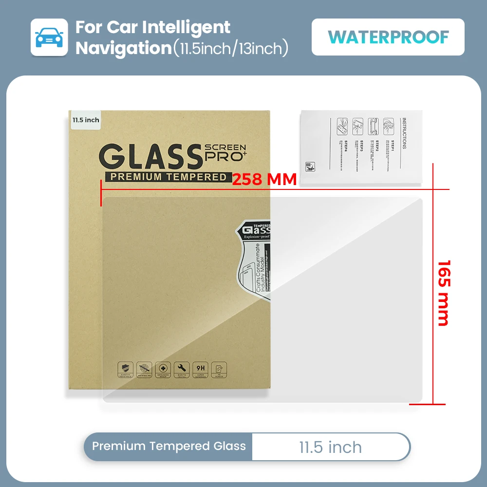 カーラジオ用スクリーンプロテクター,カーラジオ,マルチメディ - Screen Protector Film のレビューと価格